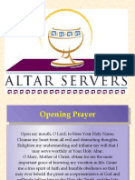 Altar Serving Seminar