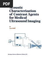 Acoustic Characterization of Contrast Agents For MEdical US Imaging - Lars Hoff PDF