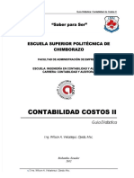 PDF Costos Por Proceso Texto Guia Ica