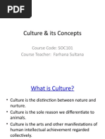 Mod04 - Culture & Its Concepts