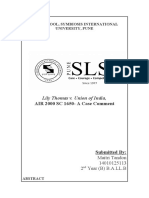 AIR 2000 SC 1650-A Case Comment: Lily Thomas v. Union of India