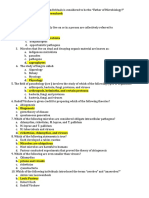 BIO 275 - Chapter 1 Questions