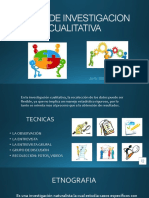 Tipos de Investigacion Cualitativa