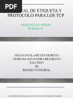 Manual de Etiqueta y Protocolo para Los TCP