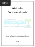 Atividade Socioemocional Anos Iniciais