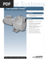 Little - Giant LSP-150-C Lawn Sprinkler Pump - Overview