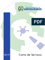 Carta de Serviços Prefeitura de Ariquemes