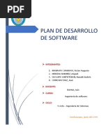 Plan de Desarrollo de Software, Introduccion