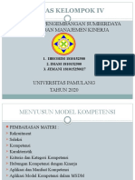 Menyusun Model Kompetensi Kelompok 4