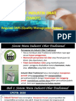 Bab 1 Cpotb: Sistem Mutu Industri Obat Tradisional (Smiot)