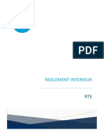 Reglement Interieur Rte 2019