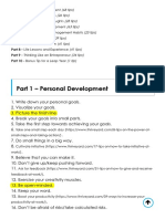 Part 1 - Personal Development