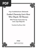 Chenrezig Lions Roar Simhanada A5 PDF