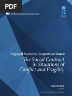 Social Contract in Situations of Conflict and Fragility