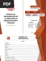 Manual de Organización FERROMINERA