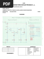 Sistema de Control y Potencia Banda Transportadora