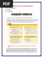 Evaluación Formativa