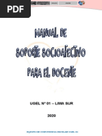 Soporte Emocional Hacia Docentes