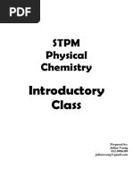 STPM Sem 1 Introductory Class Notes 2020