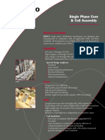 Single Phase Core & Coil Assembly: General Information