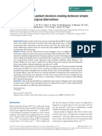 Factors in Uencing Patient Decision-Making Between Simple Mastectomy and Surgical Alternatives