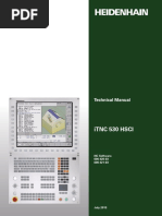 Heidenhain Itnc 530 Hsci Technical Manual 1966 PDF