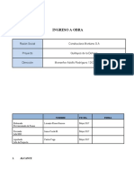 Procedimiento Ingreso A Obra (Autoguardado)