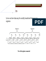 Shift Registers: Let Us See How Data May Be Serially Transferred Between Two Registers