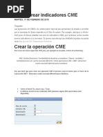 Cómo Crear Indicadores CME