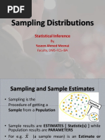 Sampling Distributions