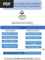 Introduction On SILVACO and MOSFET Simulation Technique PDF