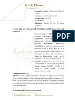 Escrito de Cese de Prision Preventiva