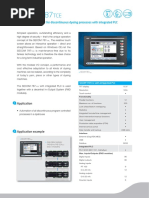 SECOM 787: Windows CE Controller For Discontinuous Dyeing Processes With Integrated PLC