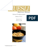 Muesli Ref Manual