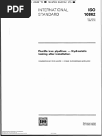 Pruebas Hidrostaticas Iso 10802