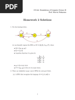 Homework 2 Solutions: A B A B B