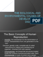 Biological and Environmental Causes of Developmental Disabilities