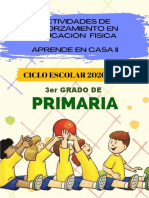 3° Primaria Planeacion Educación Física