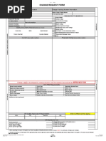 Change Request Form: Supplier Information Change Tracking Number Information