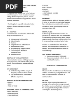 Communication Handout PDF