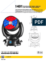 The Extra-Bright Beam / Wash Led Light With Single Pixel Control