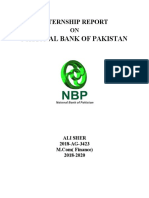 National Bank of Pakistan: Internship Report