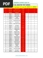 JSSC CGL Master Test Series: General Science Quiz 16