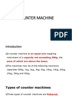 Roberval Counter Machine