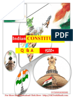 @indian CONSTITUTION 1500+ Q&A in English