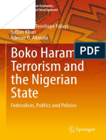 Boko Haram's Terrorism and The Nigerian State - Federalism, Politics and Policies PDF