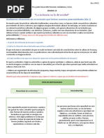 "La Inclusión en La Diversidad": Analizamos Situaciones de No Inclusión Que Limitan Nuestras Potencialidades (Día 1)