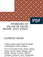 Pembaharuan Islam Di Arab, Mesir, Dan India Bu Erma