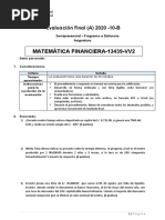 Evaluación Final Matemática Financiera 2020 - 10-B