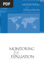 Monitoring and Evaluation